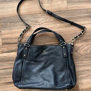 Kate Spade Black Crossbody Leather Purse